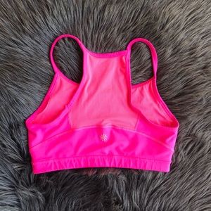 athleta pink tank